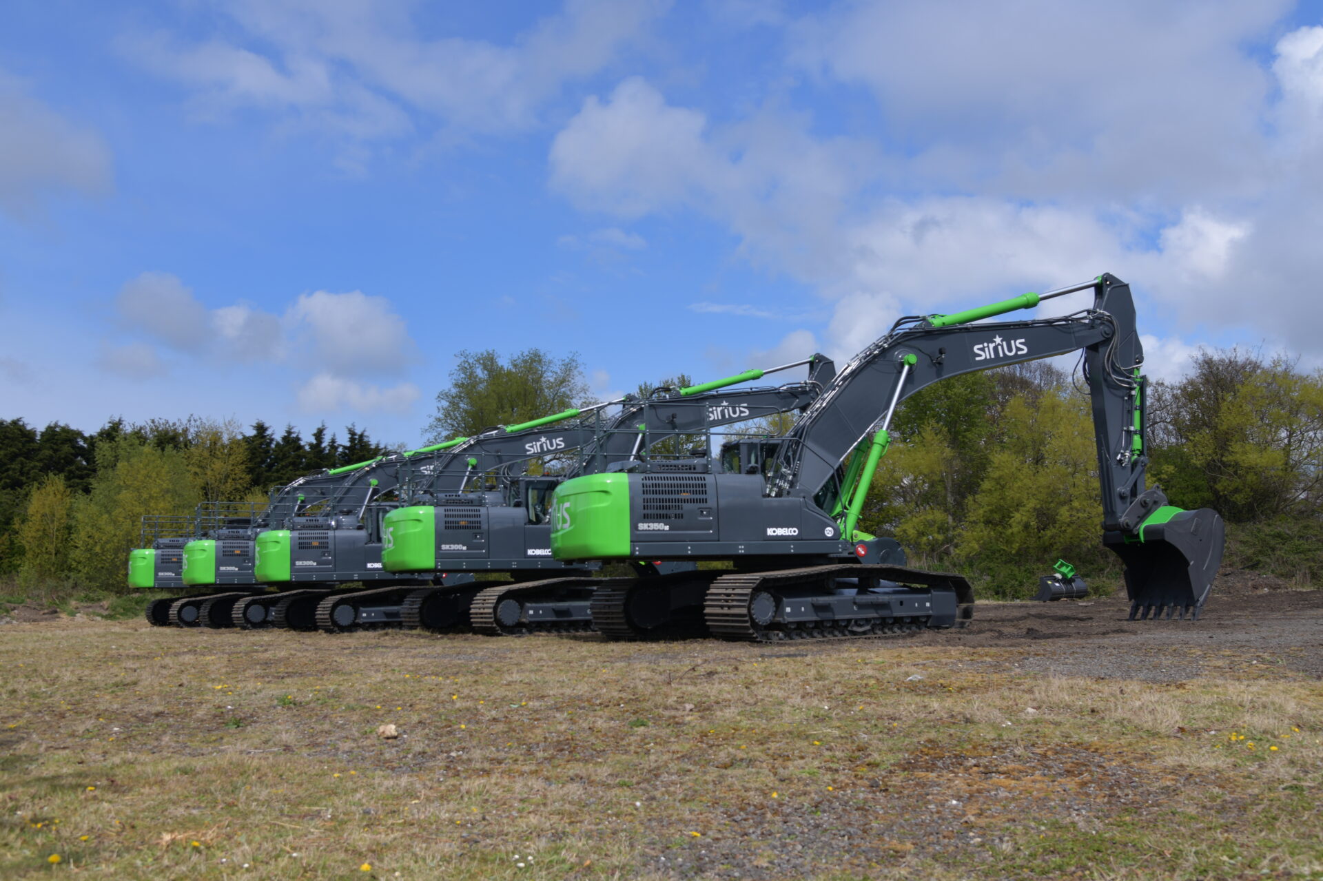 The Kobelco Excavator Fuel Economy Swings It for Sirius Group