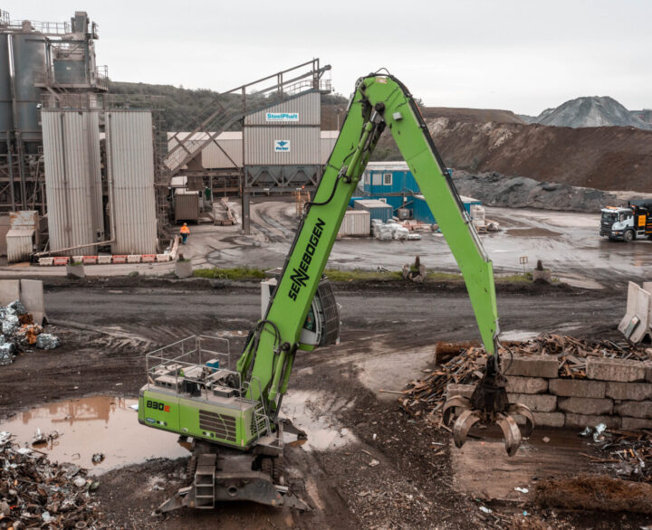 Molson Material Handlers Meet Challenge of Steel Recycling