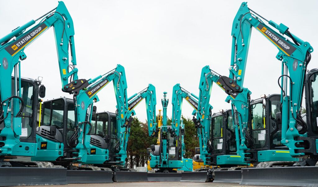 Statom Group Kobelco mini excavators