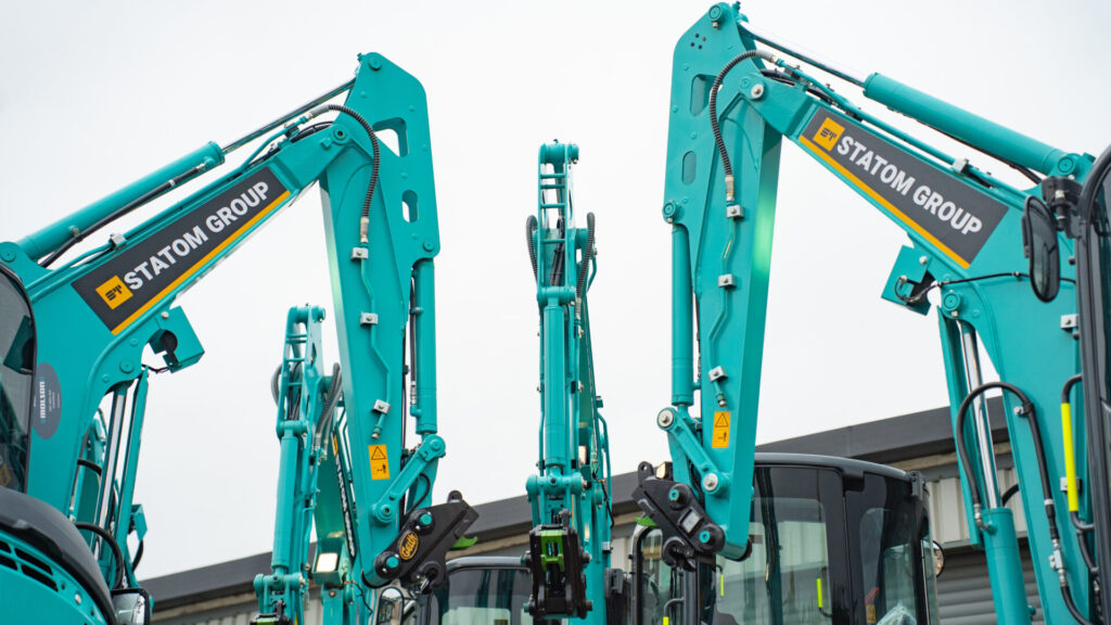 Statom Group Kobelco mini excavators