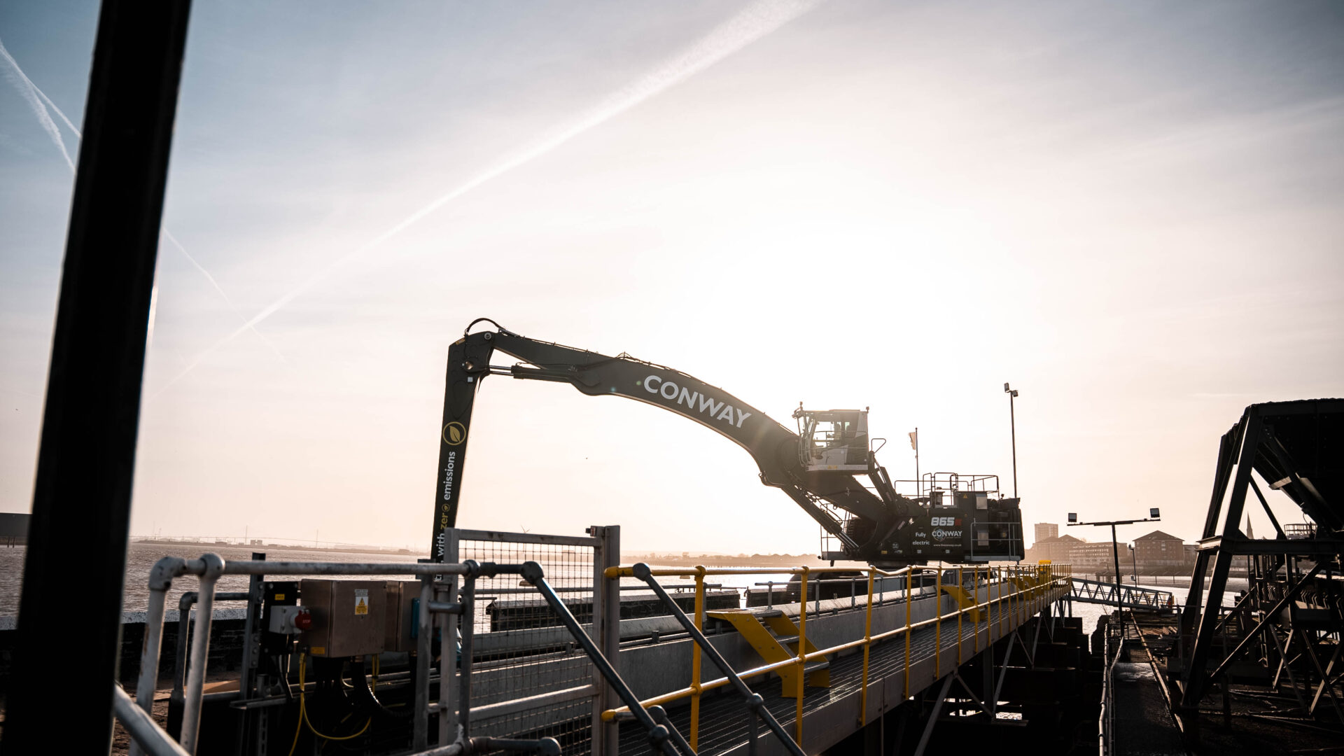 Sennebogen 865E Helps FM Conway Maximise Self-Sustainability