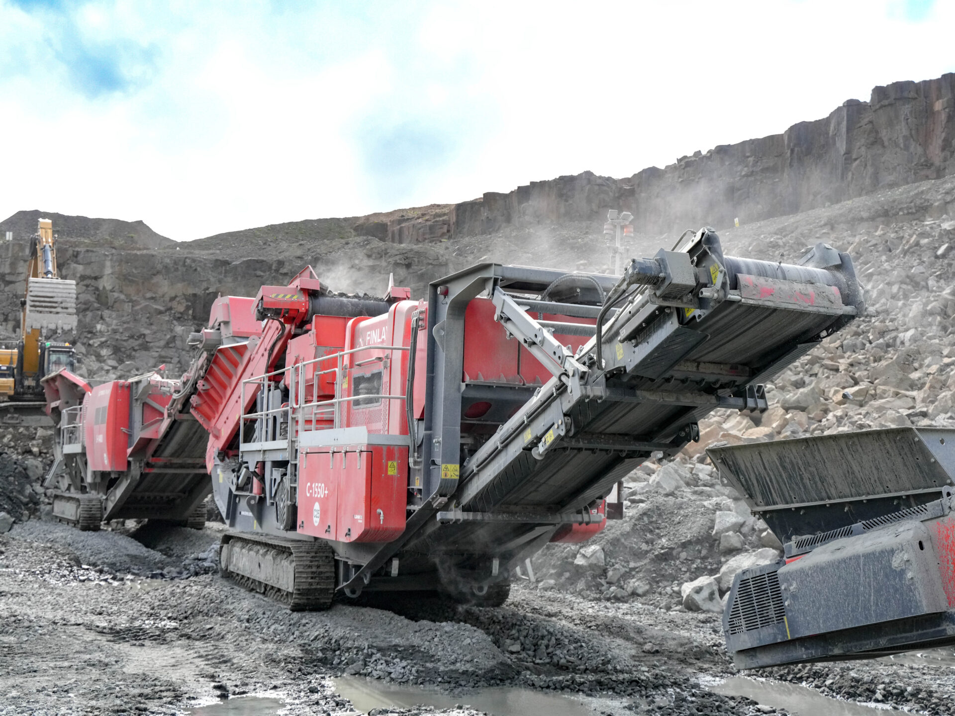 Skene Boosts Production With New Finlay Cone Crusher