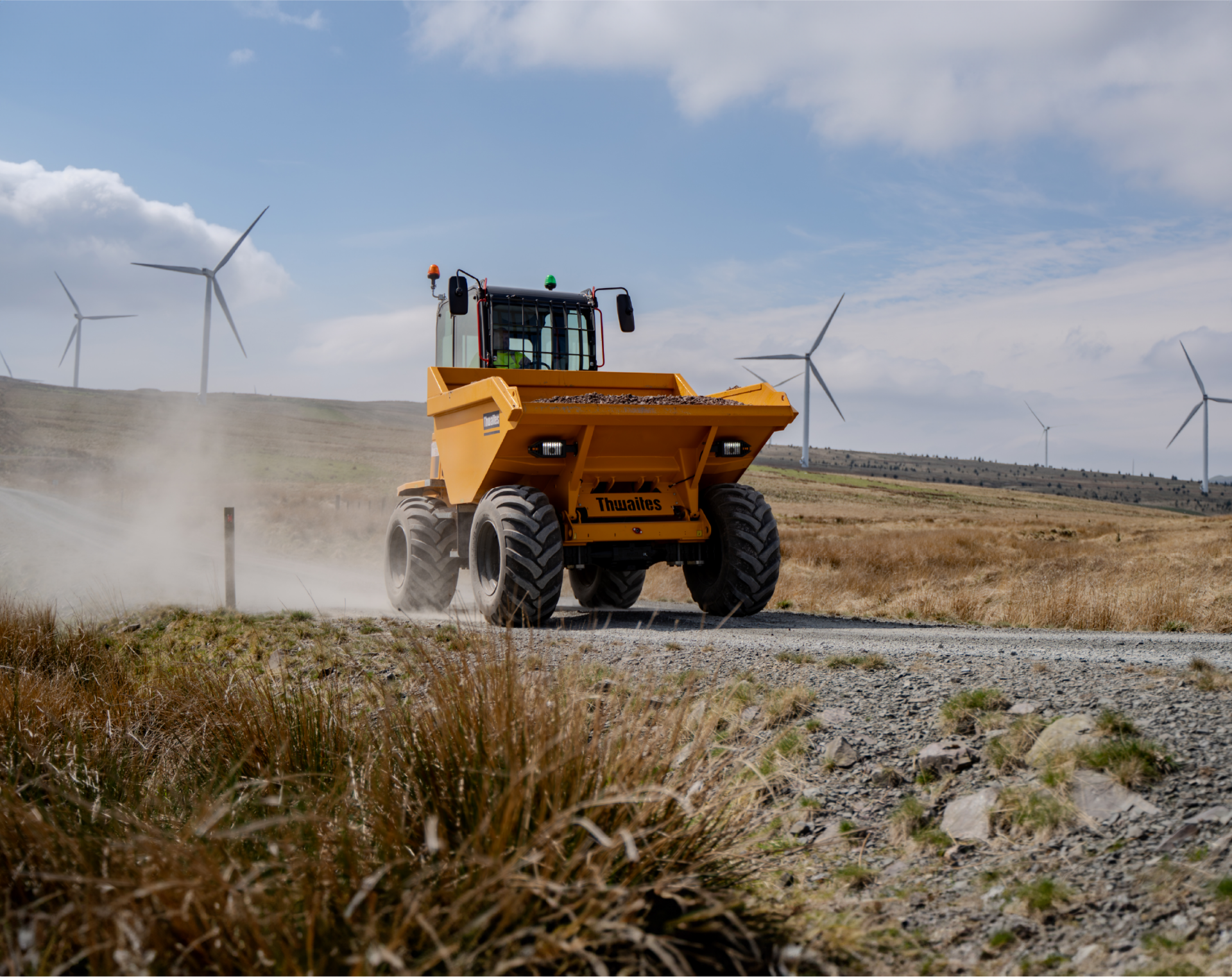 Gordon Bow Adds 33 New Cabbed Thwaites Dumpers from Molson