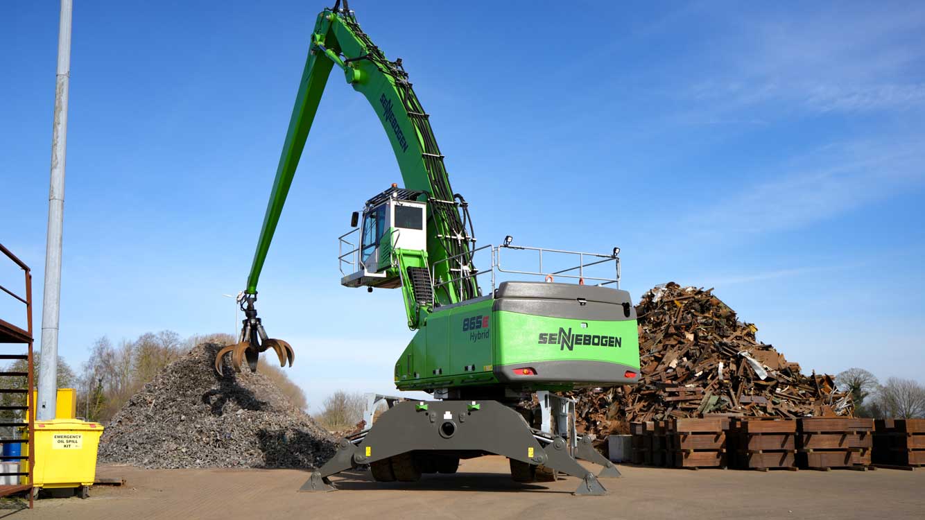 New Sennebogen Material Handlers Boost Port Sutton Bridge
