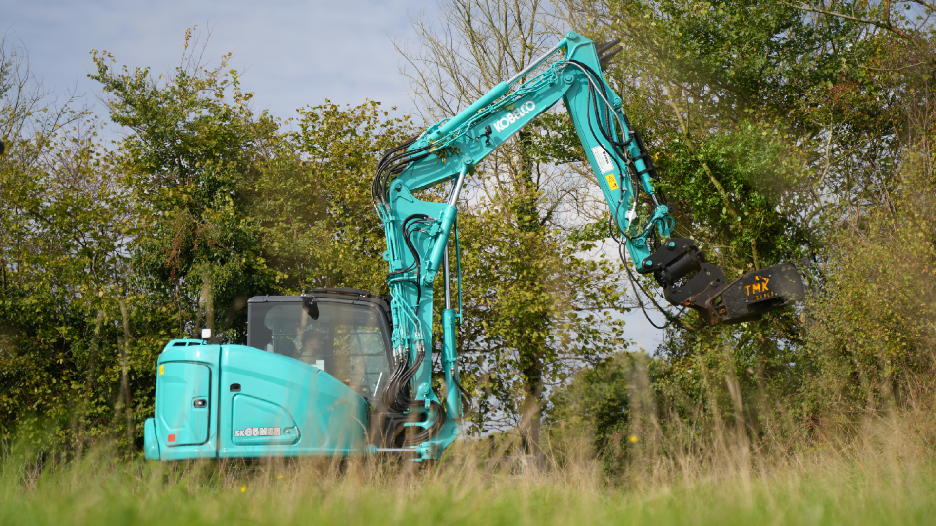 No Job Too Dig or Small for a Kobelco Excavator
