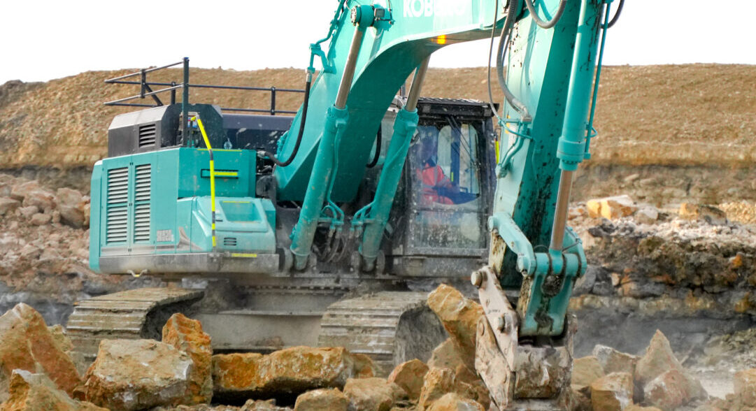 crawler excavator