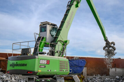 Ashvin Metals combines Sennebogen and Kobelco for scrap success